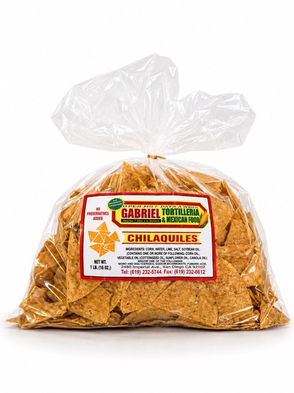 Chilaquiles — bolsa Gabriel Tortillería