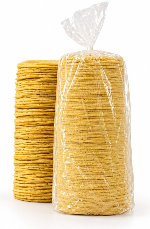 Tortilla mini regular — bolsa 5 lbs Gabriel Tortillería
